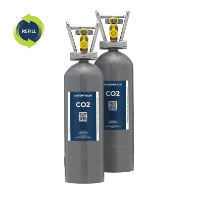 2 kg CO2 Ombytt (2 pak)