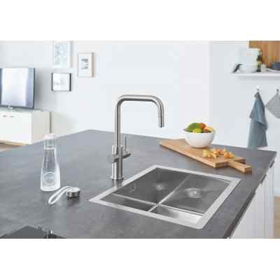GROHE Blue Home - U-tut - Uttrekkbar - Supersteel Watertrade
