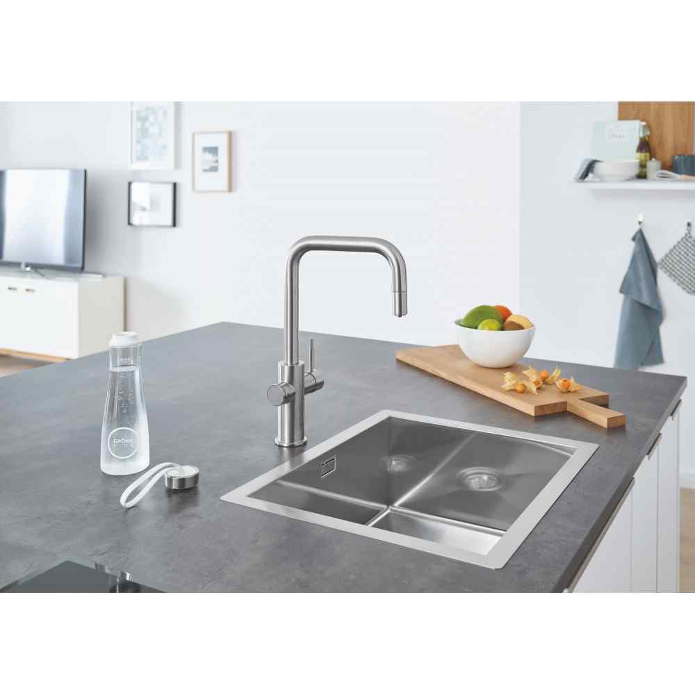 GROHE Blue Home - U-tut - Uttrekkbar - Supersteel Watertrade