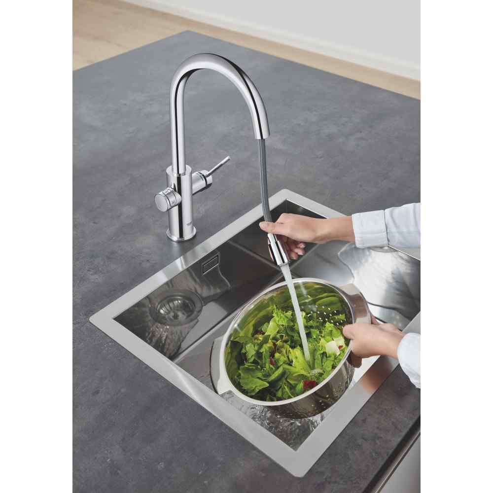 GROHE Blue Home - C-tut - Uttrekkbar - Krom Watertrade