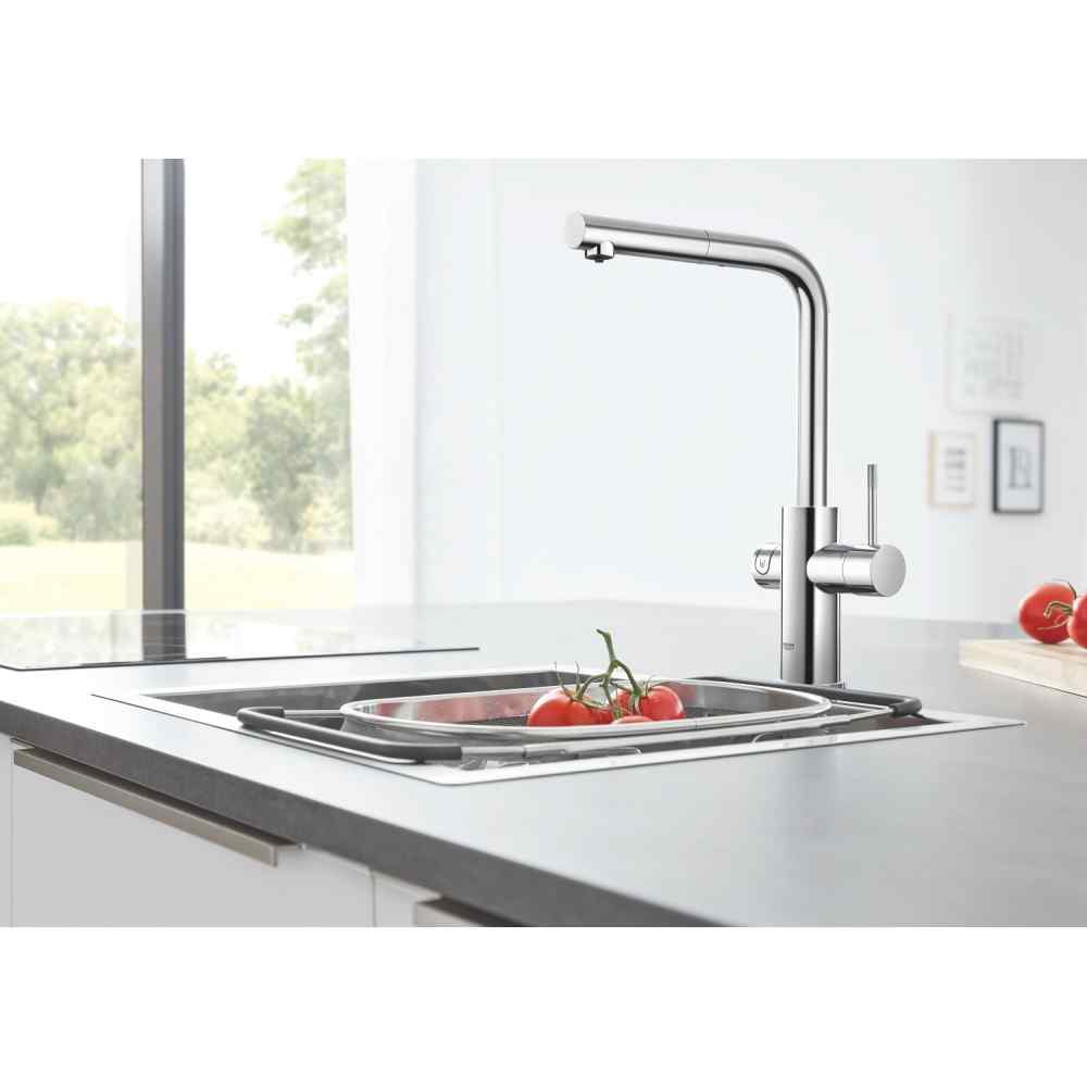 GROHE Blue Home - L-tut - Uttrekkbar - Krom Grohe Blue Home
