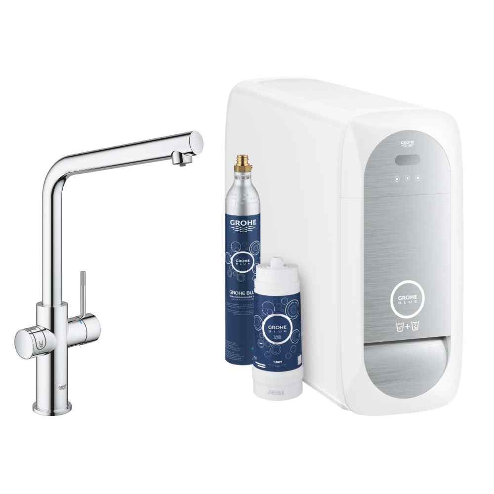 GROHE Blue Home - L-tut - Krom GROHE Blue Home