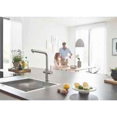 GROHE Blue Home - L-tut - Supersteel Grohe Blue Home