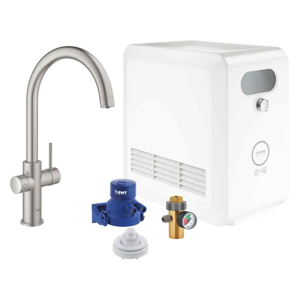 GROHE Blue Professional - C-tut - Supersteel GROHE Blue Pro