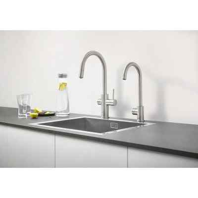 GROHE Blue Professional - C-tut - Uttrekkbar - Supersteel GROHE Blue Pro